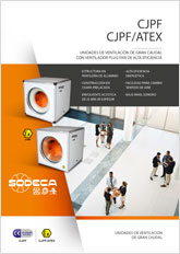 UNIDADES DE VENTILACIÓN DE GRAN CAUDAL CON VENTILADOR PLUG FAN DE ALTA EFICIENCIA